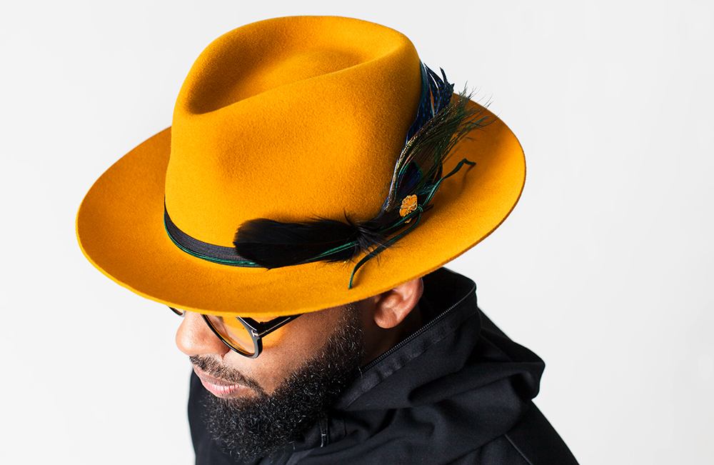 Reginald Sherard is a modern day hat maker and hat designer - Heart & Soul