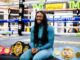 “I didn’t know I had a lane in boxing. I looked up to the males. It made me more comfortable knowing that there was a Laila Ali and that there was an Anne Wolfe. said Claressa Shields. “To see a woman boxing actually gave me more encouragement to fulfill my dreams. I wanted to have achievements and commercials and magazine covers — just like Serena Williams, but just in boxing.” (Sean Jorgensen/Salita Promotions)
