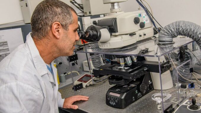 feat_db6cf3cc-c49c-46a7-8bfe-b0845834ca9c Tel Aviv University Prof. Tal Dvir, CSO of Matricelf. (Israel Hadari)
