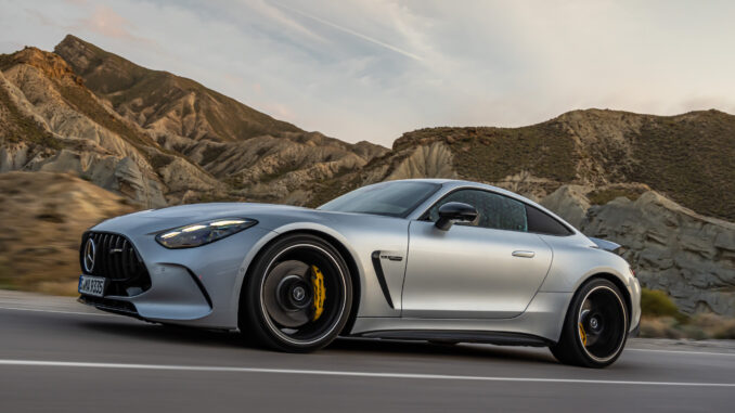First Look: The 2024 Mercedes-AMG GT Returns as a Sportier SL Coupe
