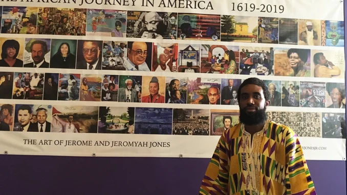 Jeromyah Jones at the August Wilson Center
